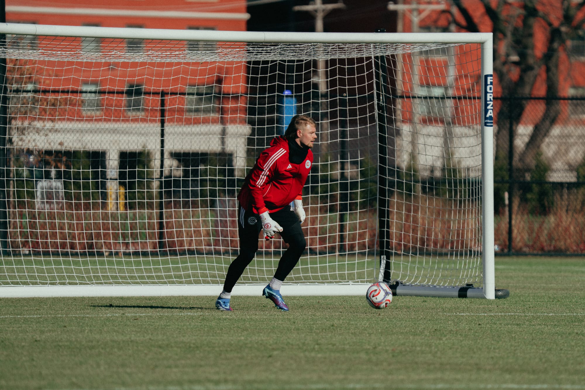Chris Brady at Chicago Fire training on 1/13/2026