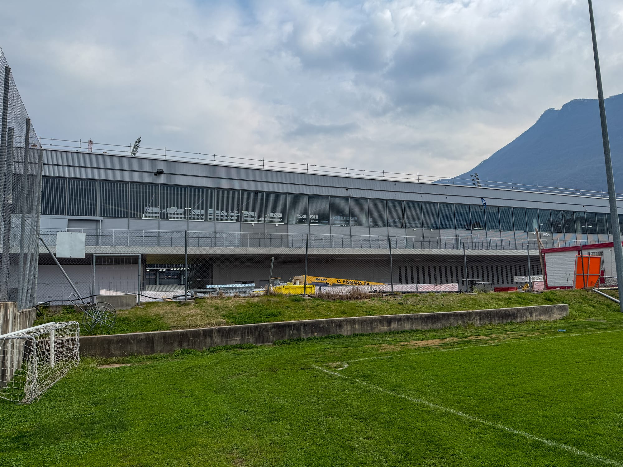 FC Lugano's AIL Arena in Switzerland.