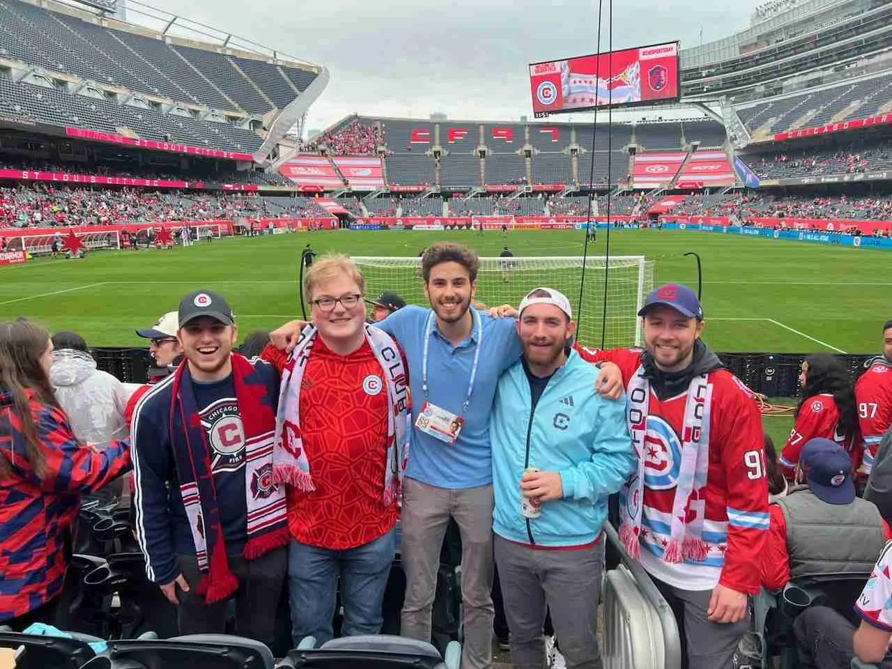 Matt Shabelman with some of the MIR team members